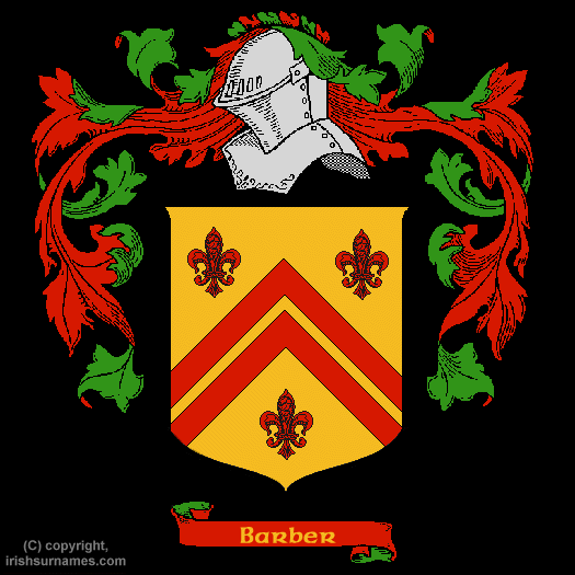 barber coat of arms