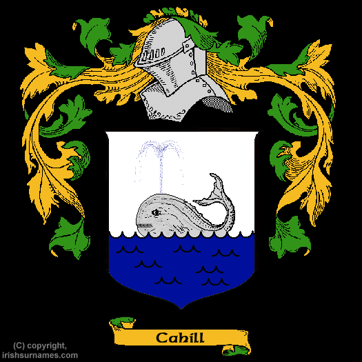 Click Here to view Cahill family crest gifts