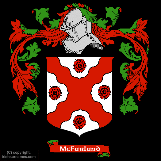 Click Here to view McFarland family crest gifts