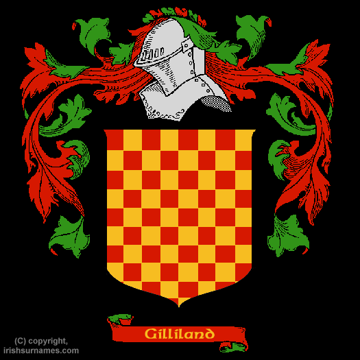 Gilliland Coat of Arms - Click here to view