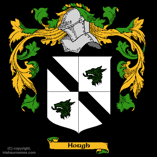 Hough family crest