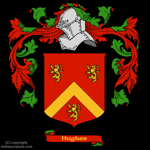 Hughes family crest