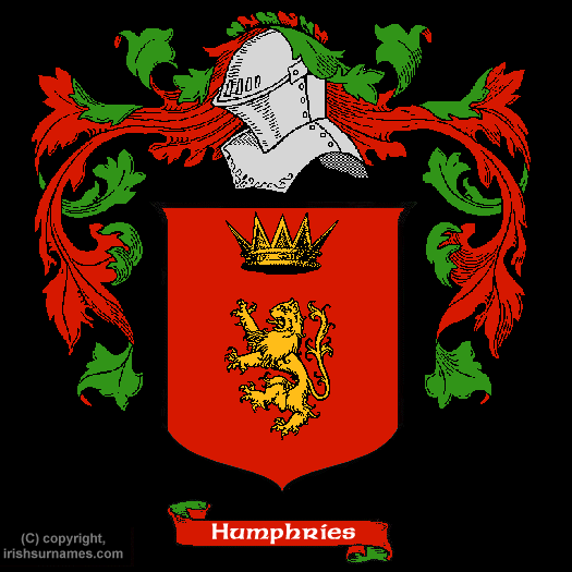 Humphries family crest