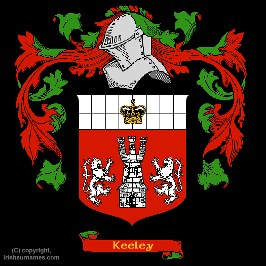 Keeley family crest