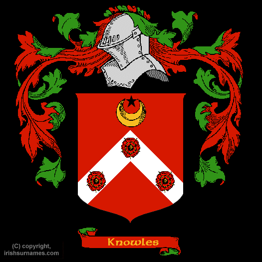 Knowles family crest