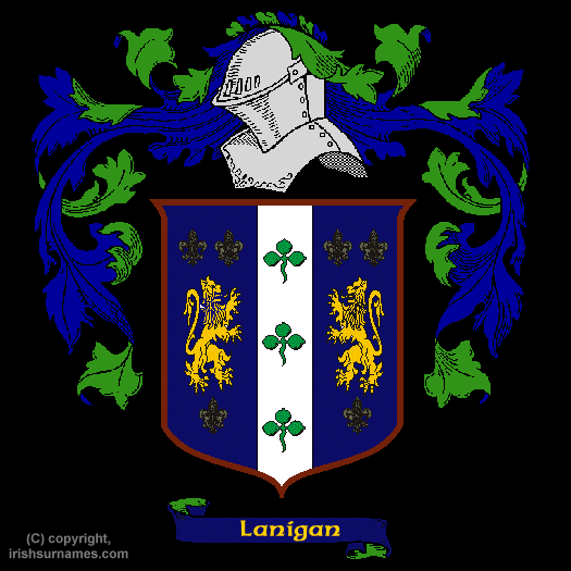 Lanigan family crest