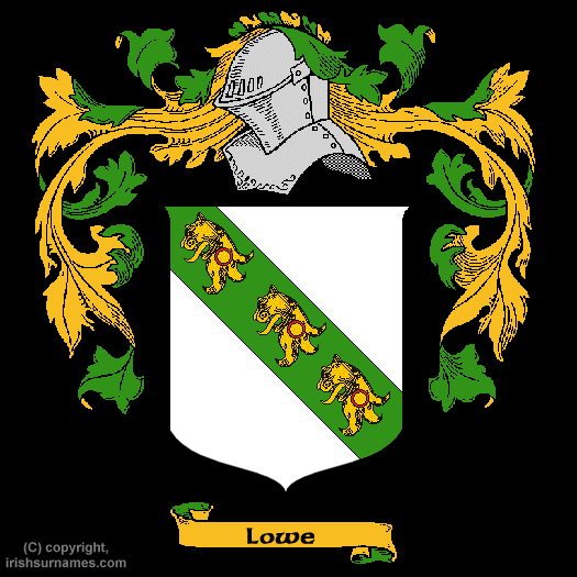 Lowe family crest