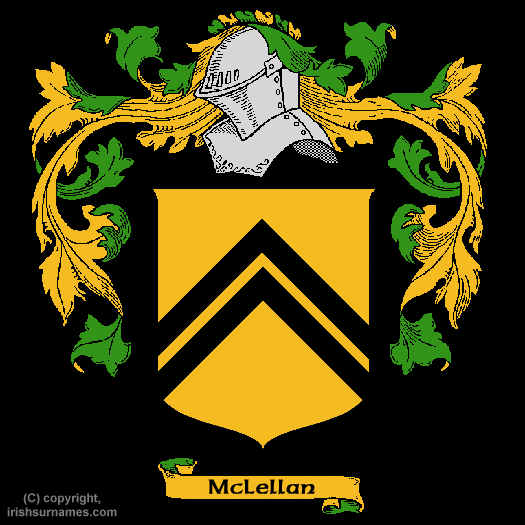 Mclellan Coat of Arms, Family Crest - Click here to view