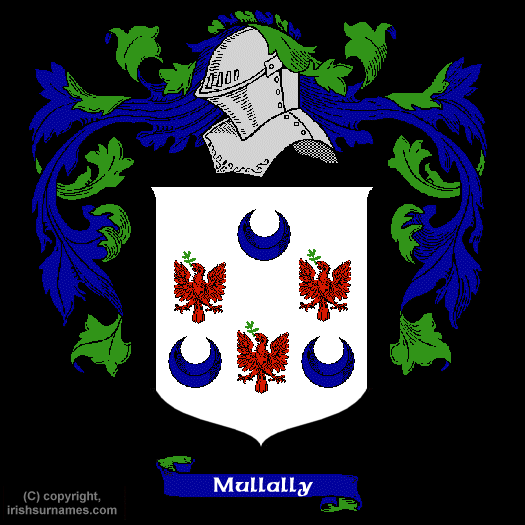 Mullally family crest