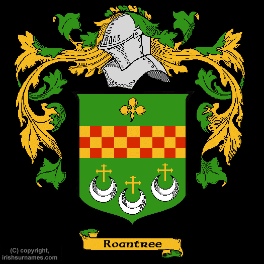 Roantree family crest