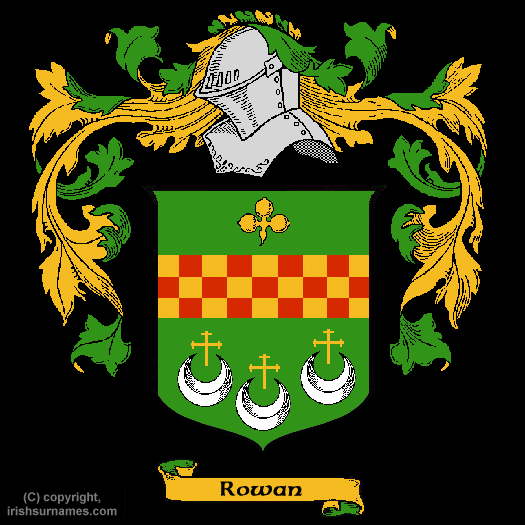 Rowan family crest