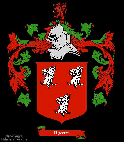 Ryan family crest