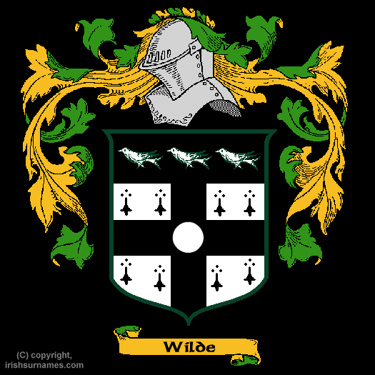 Wilde family crest