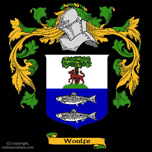 Woulfe family crest