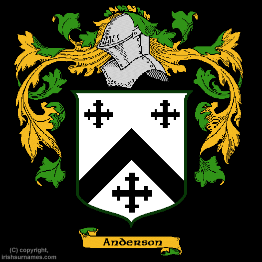 Anderson Coat of Arms, Family Crest - Click here to view