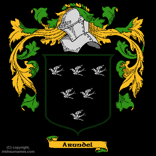 Arundel Family Crest, Click Here to get Bargain Arundel Coat of Arms Gifts