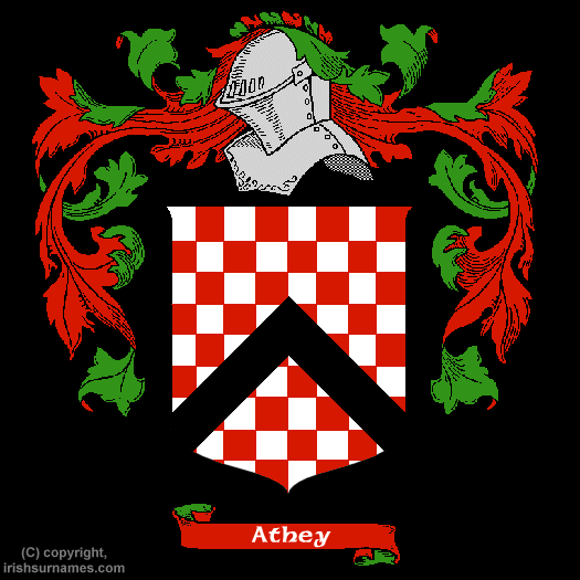 Athey Coat of Arms, Family Crest - Click here to view