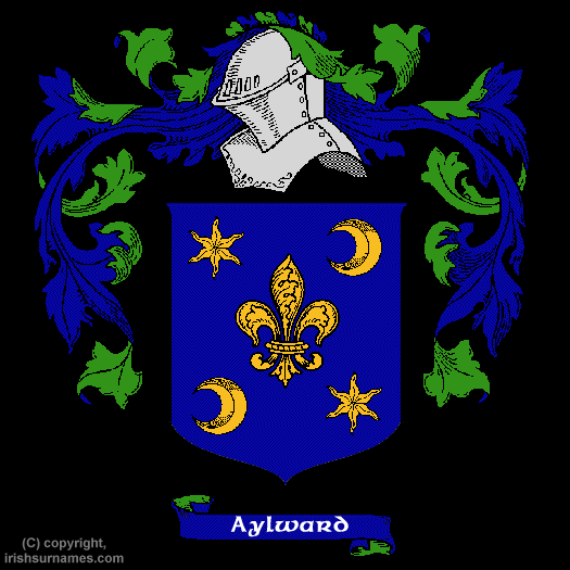 Aylward Coat of Arms, Family Crest - Click here to view