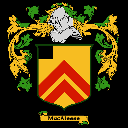 MacAleese Family Crest, Click Here to get Bargain MacAleese Coat of Arms Gifts