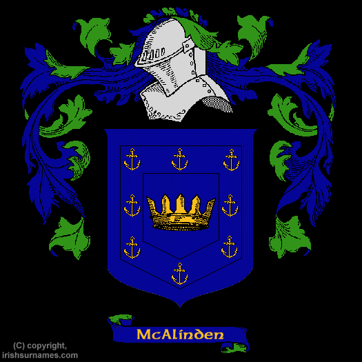 Mcalinden Family Crest, Click Here to get Bargain Mcalinden Coat of Arms Gifts