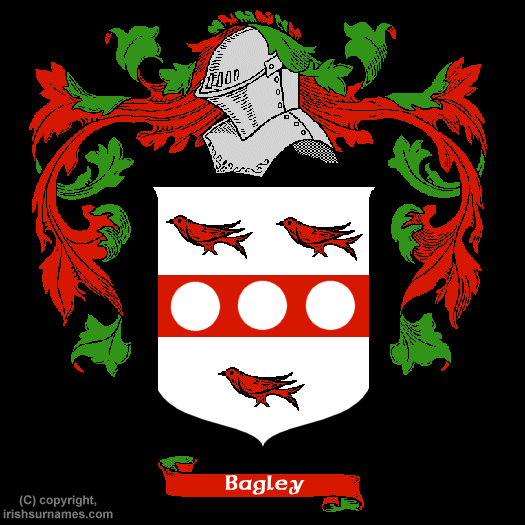 Bagley Family Crest, Click Here to get Bargain Bagley Coat of Arms Gifts