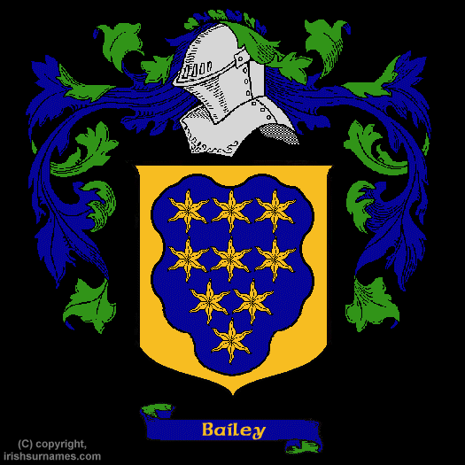 Bailey Coat of Arms, Family Crest - Click here to view