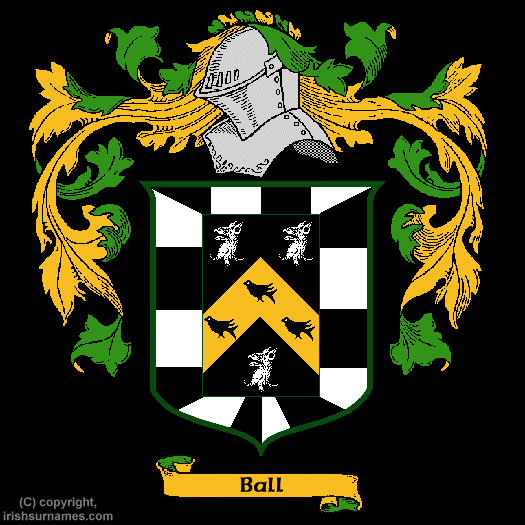 Ball Family Crest, Click Here to get Bargain Ball Coat of Arms Gifts