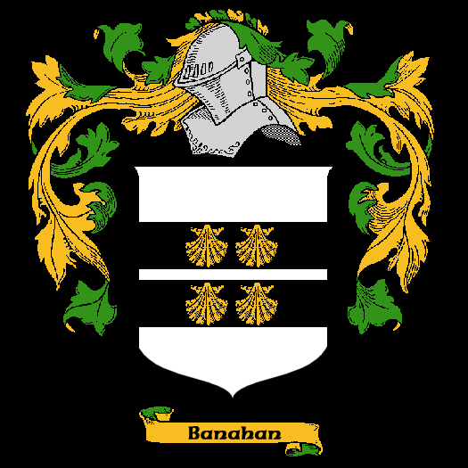 Banahan Family Crest, Click Here to get Bargain Banahan Coat of Arms Gifts