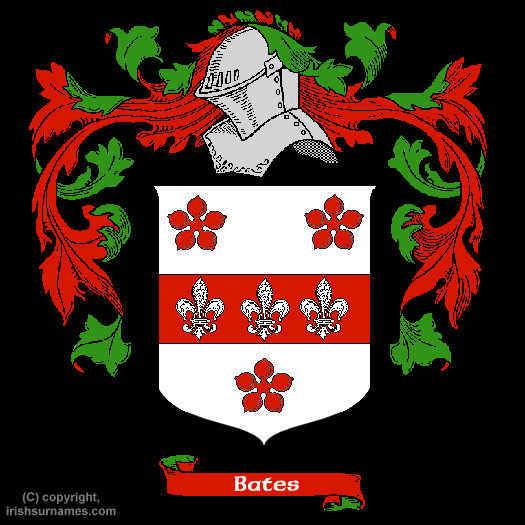 Bates Coat of Arms - Click here to view