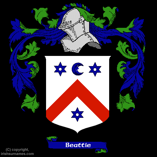 Beattie Family Crest, Click Here to get Bargain Beattie Coat of Arms Gifts