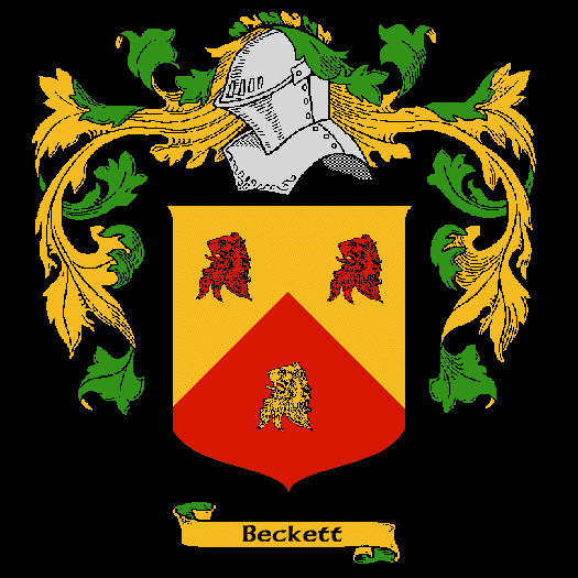 Beckett Family Crest, Click Here to get Bargain Beckett Coat of Arms Gifts