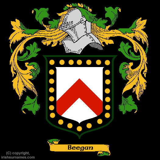 Beegan Family Crest, Click Here to get Bargain Beegan Coat of Arms Gifts