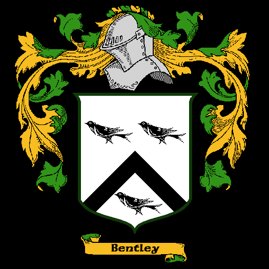 Bentley Coat of Arms, Family Crest - Click here to view