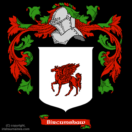 Bircumshaw Coat of Arms, Family Crest - Click here to view