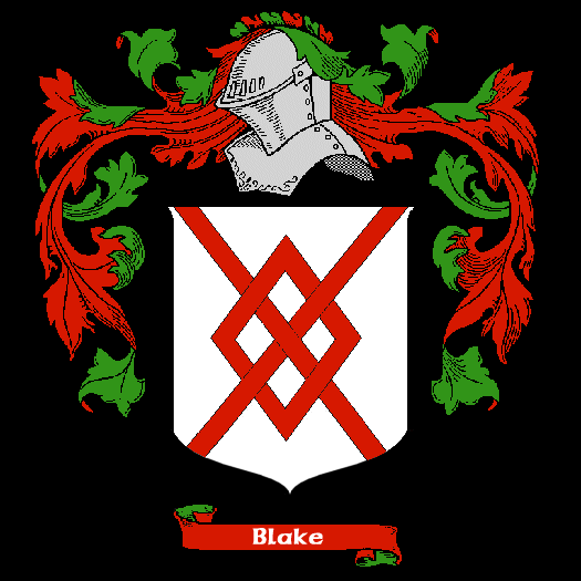 Blake Family Crest, Click Here to get Bargain Blake Coat of Arms Gifts