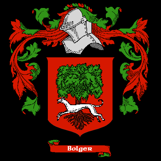 Bolger Coat of Arms, Family Crest - Click here to view