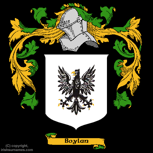 Boylan Coat of Arms, Family Crest - Click here to view