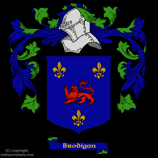 Brodigan Family Crest, Click Here to get Bargain Brodigan Coat of Arms Gifts