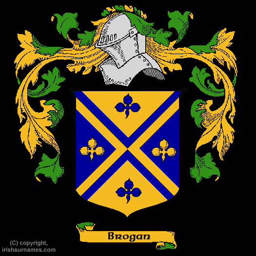 Brogan Coat of Arms, Family Crest - Click here to view