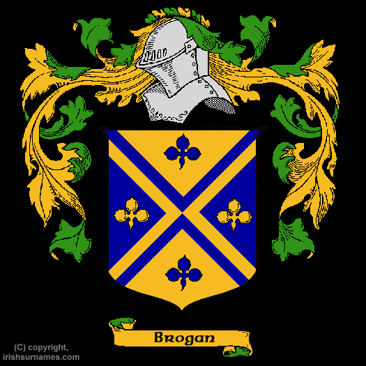 Brogan Family Crest, Click Here to get Bargain Brogan Coat of Arms Gifts