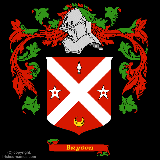 Bryson Family Crest, Click Here to get Bargain Bryson Coat of Arms Gifts