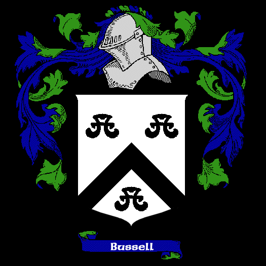 Bussell Coat of Arms, Family Crest - Click here to view