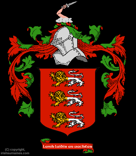 Obrien Coat of Arms, Family Crest - Click here to view