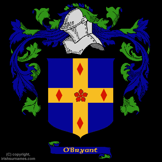 O'Bryant Coat of Arms, Family Crest - Click here to view