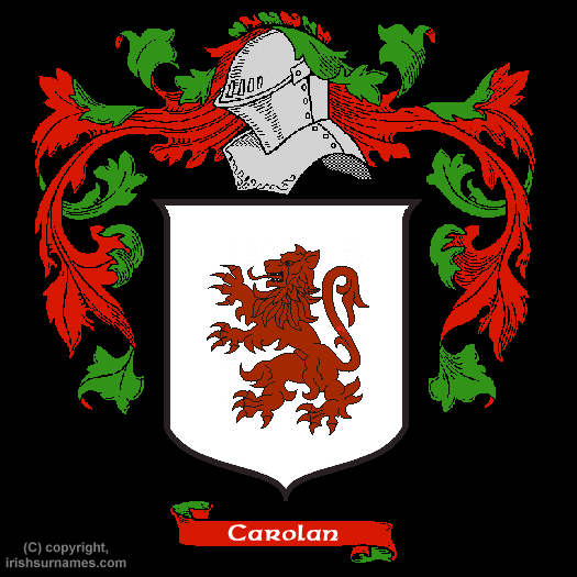 Carolan Family Crest, Click Here to get Bargain Carolan Coat of Arms Gifts