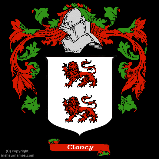 Clancy Family Crest, Click Here to get Bargain Clancy Coat of Arms Gifts