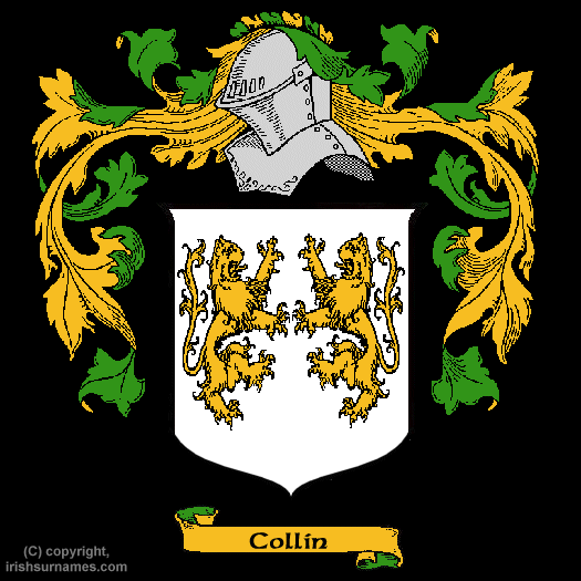 Collin Coat of Arms, Family Crest - Click here to view