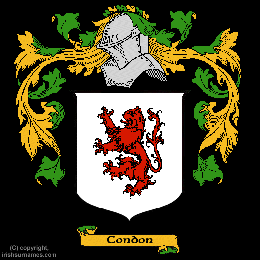 Condon Coat of Arms, Family Crest - Click here to view