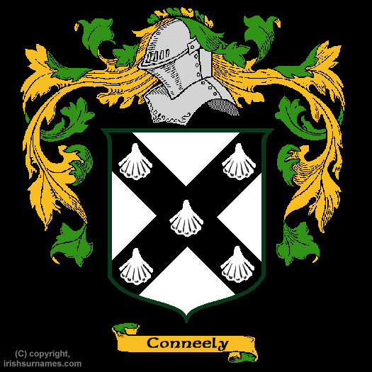 Conneely Family Crest, Click Here to get Bargain Conneely Coat of Arms Gifts