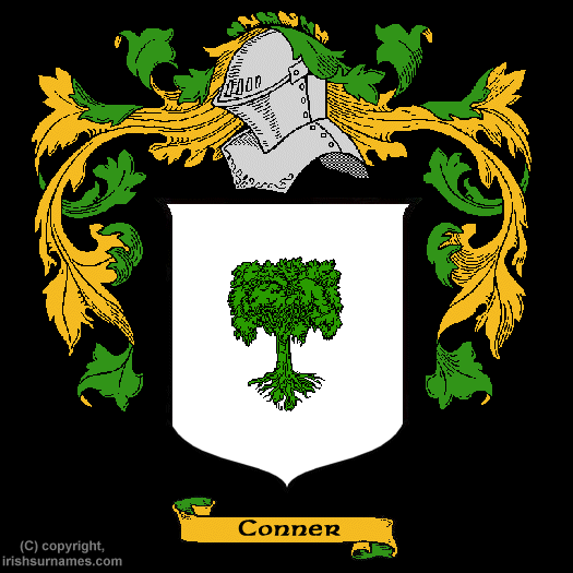 Conner Coat of Arms, Family Crest - Click here to view